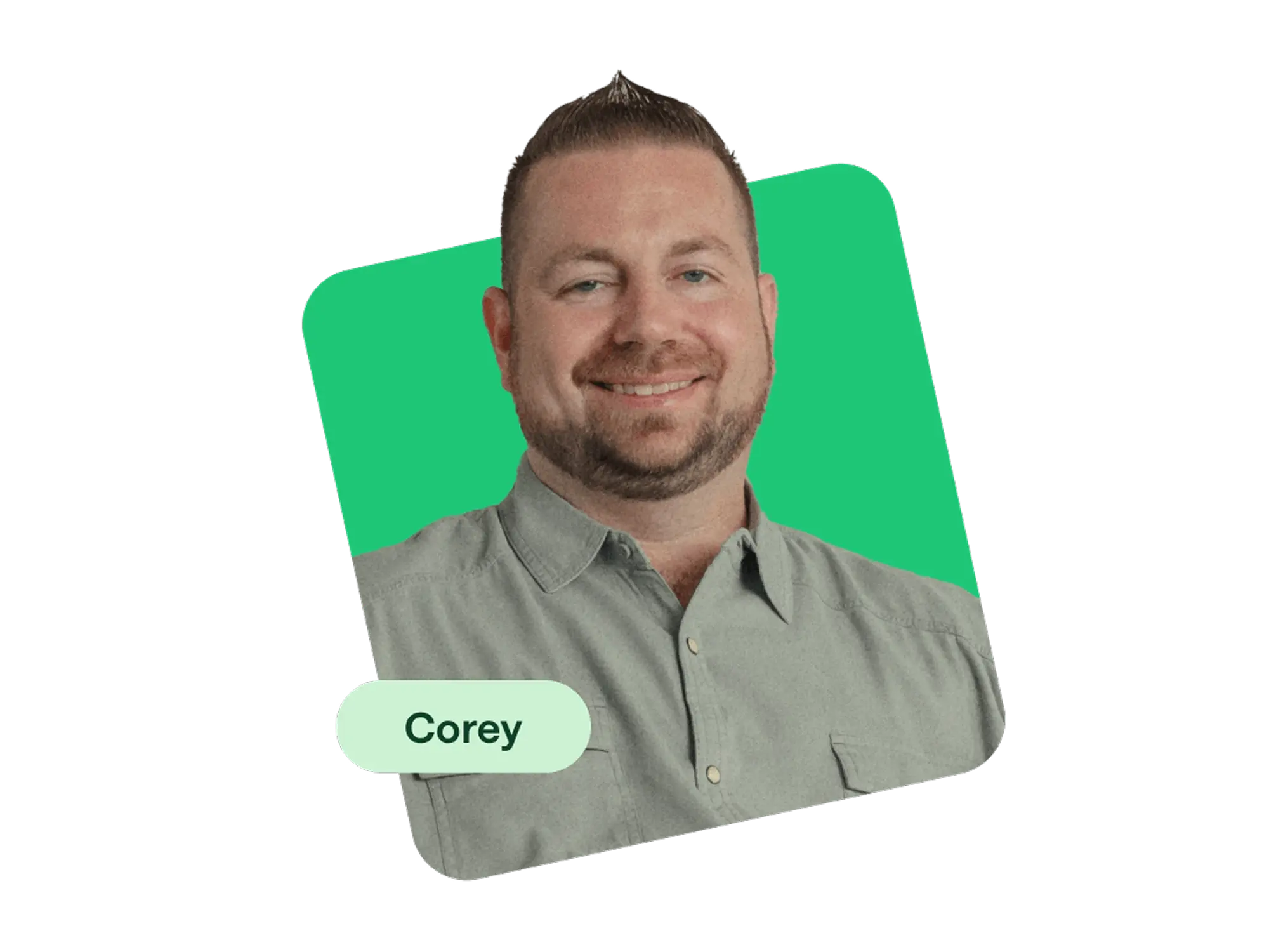 Headshot of Chime user Corey.