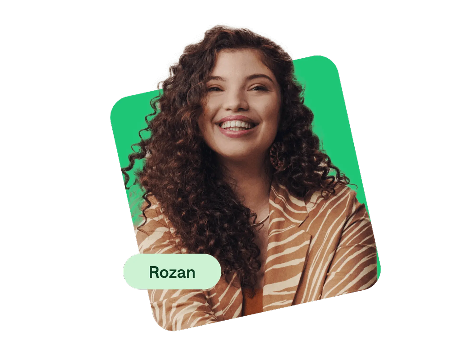Headshot of Chime user Rozan.