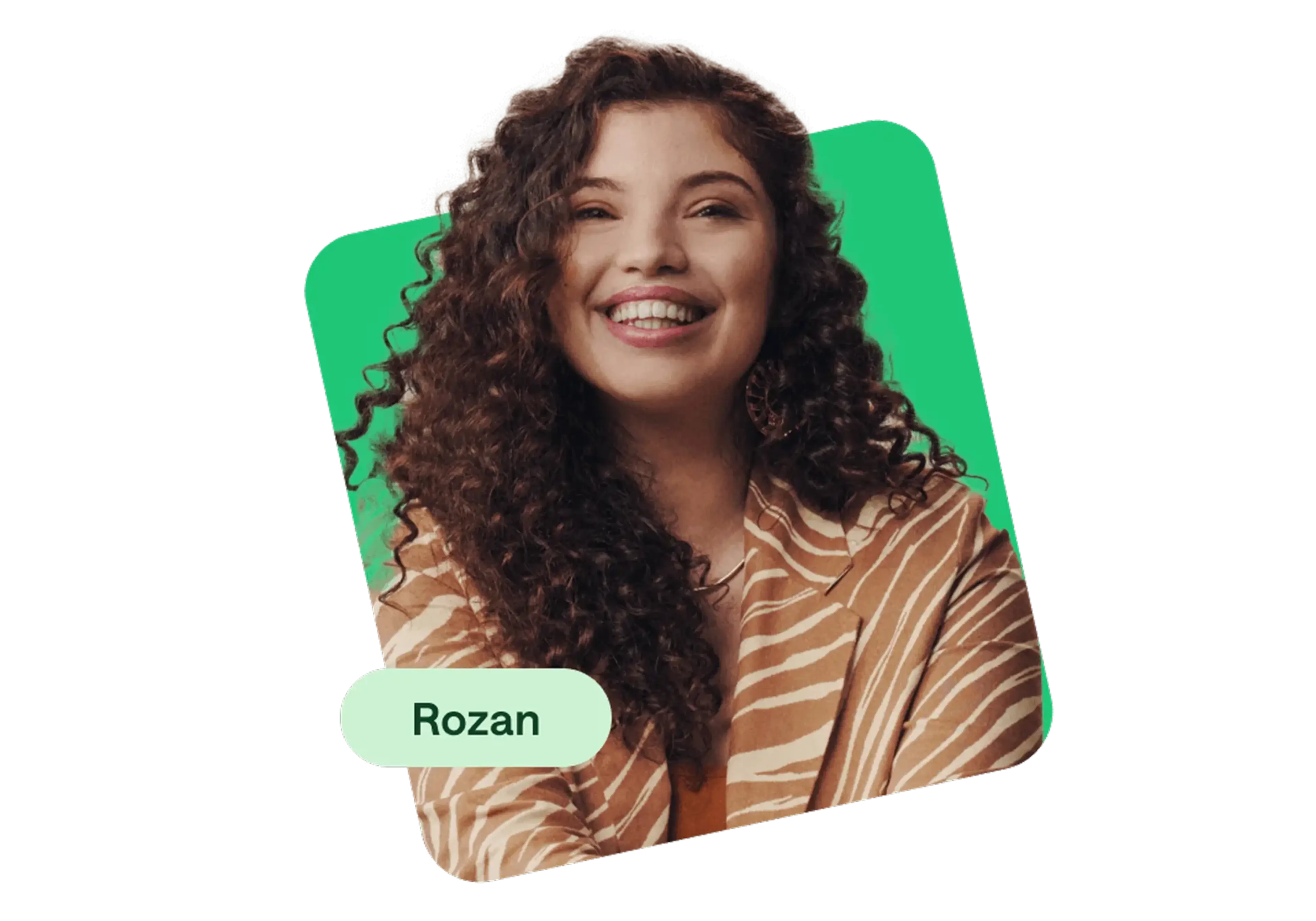 Headshot of Chime user Rozan.