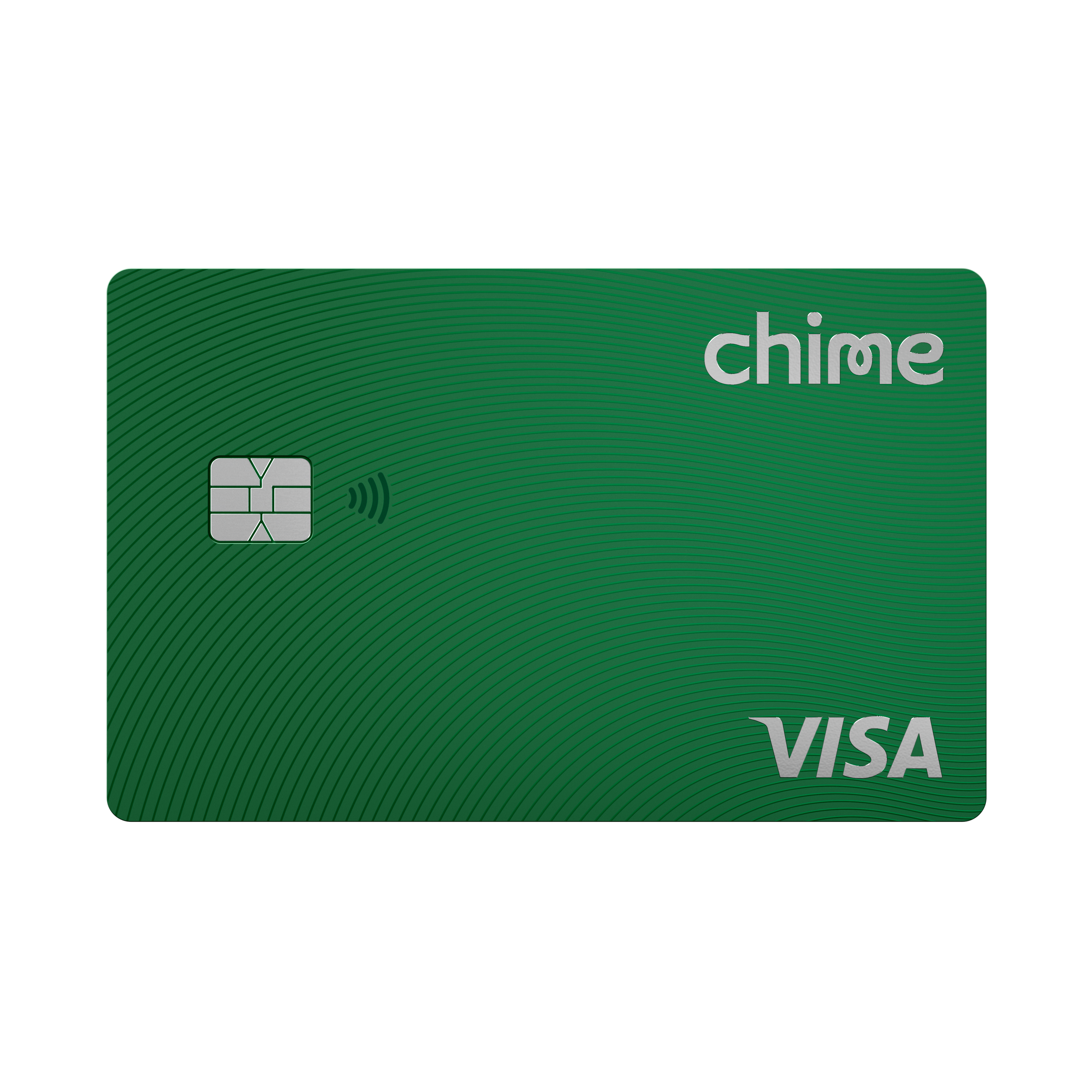 A black Visa Chime Card.