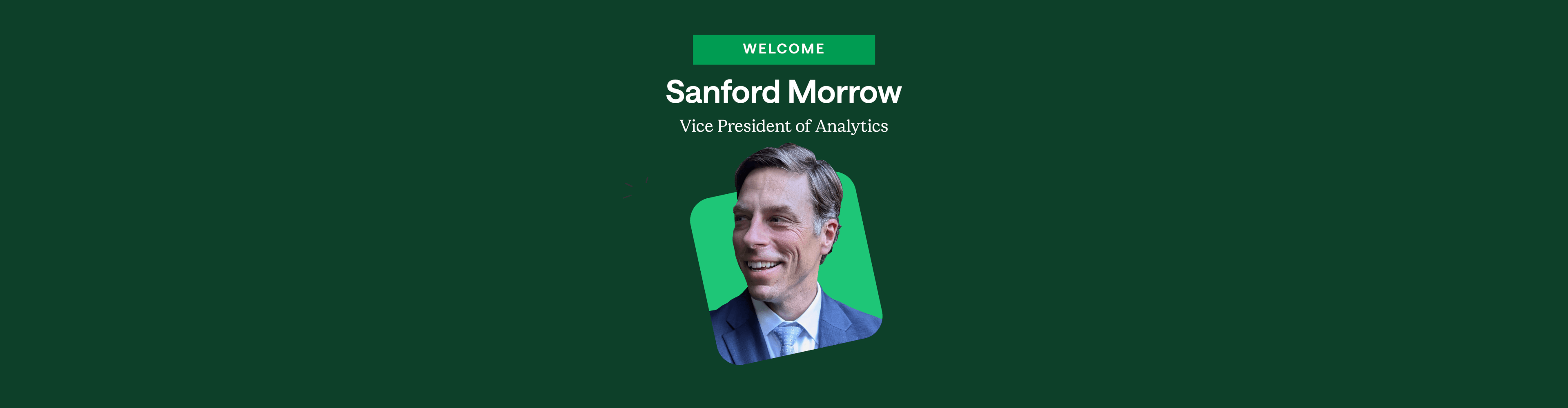 Sanford Morrow joins Chime as VP of Analytics