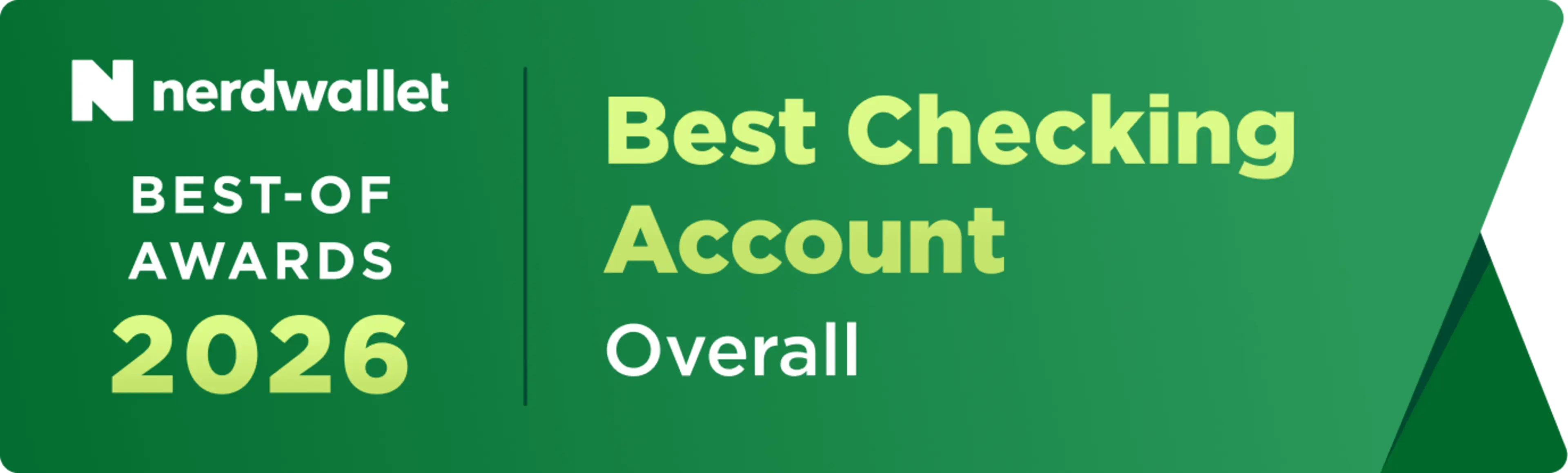 Chime was just named Best Checking Account in NerdWallet’s 2026 Best-Of Awards