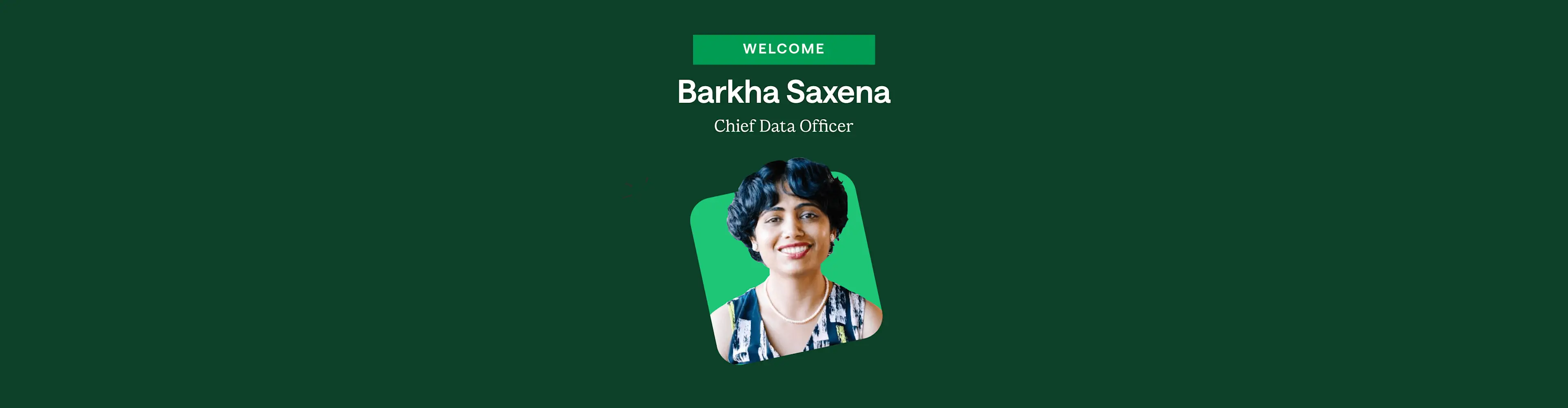 Chime welcomes Barkha Saxena as Chief Data Officer