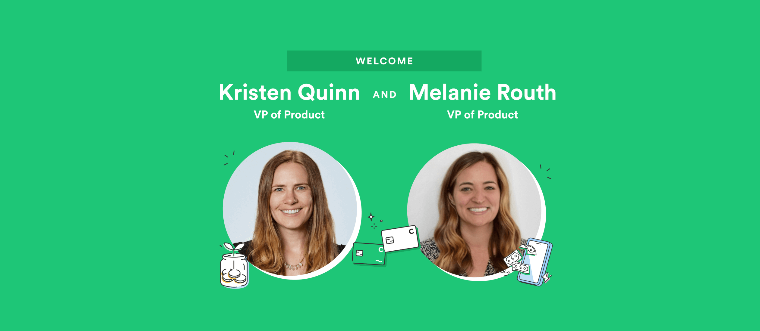 Chime Welcomes New Leaders to Product Organization