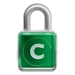 A lock with the Chime logo on it.