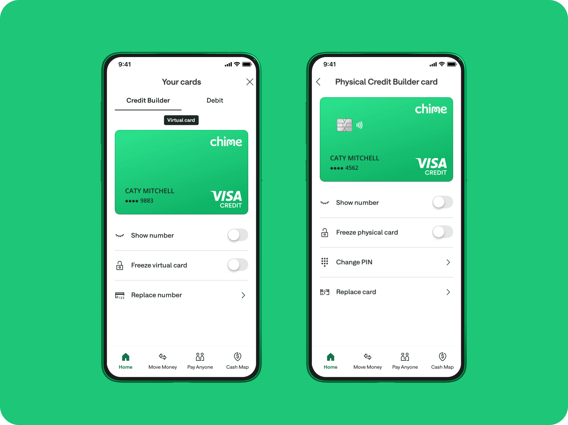 App Updates, Card Hub