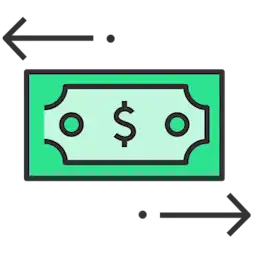 A dollar bill.