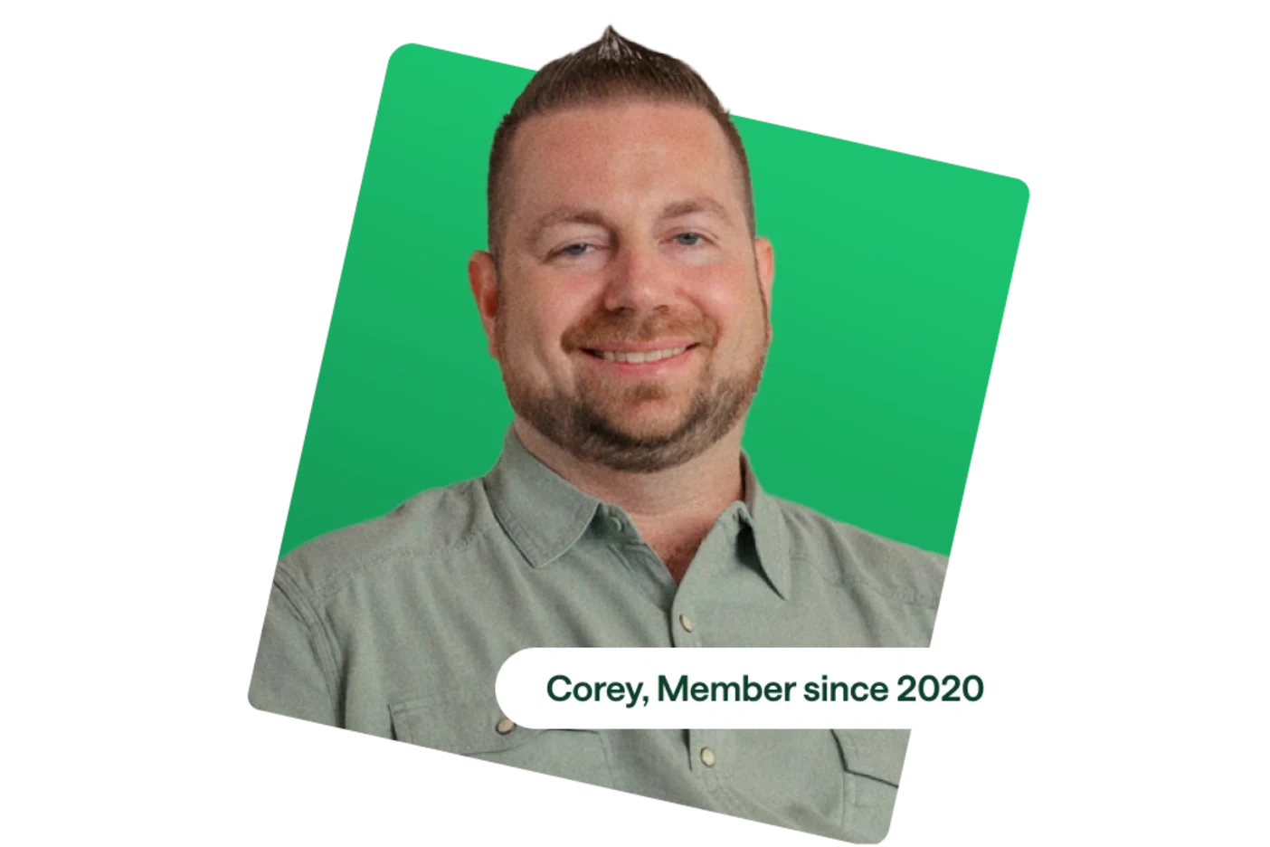 Corey, member since 2020.