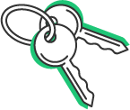 keys on a keyring