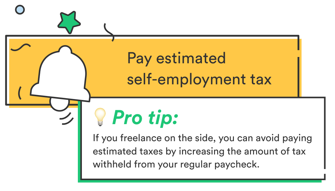 Tax resource for freelancers: pay estimated self-employment tax