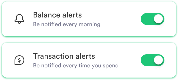 Chime online banking app notifications