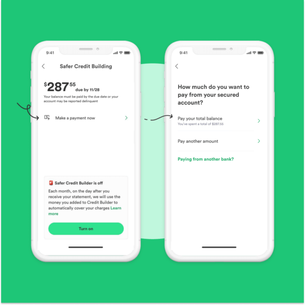 Chime Credit Builder How to pay your monthly statements manually