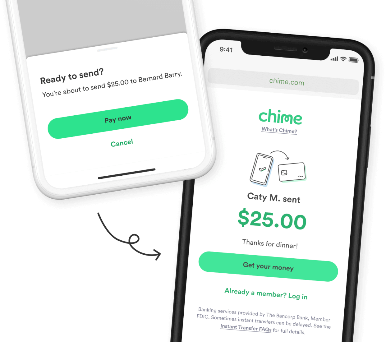Pay Anyone Chime