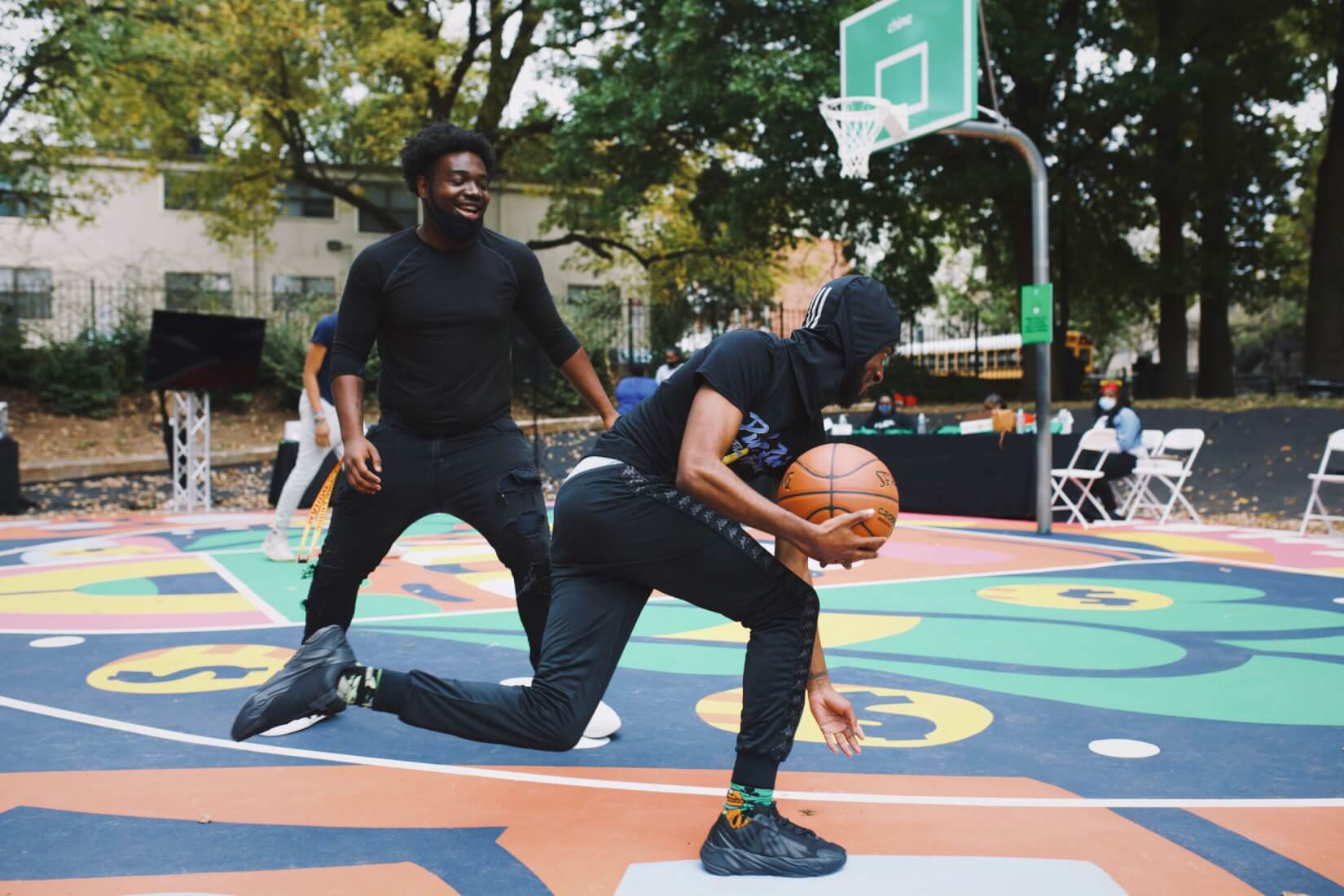 21 Savage Holds Basketball Camp For Atlanta Kids