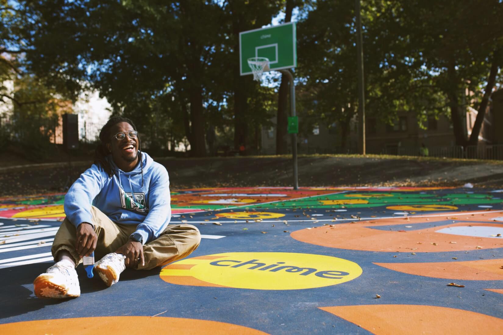 George Baker And Chime Basketball Court