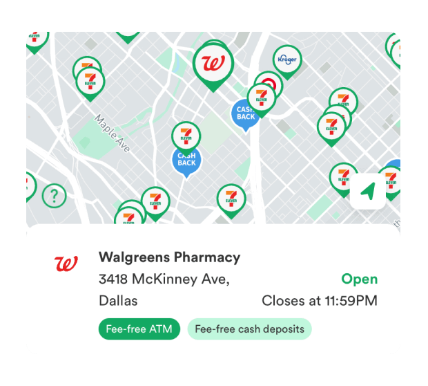 find a Chime atm near me