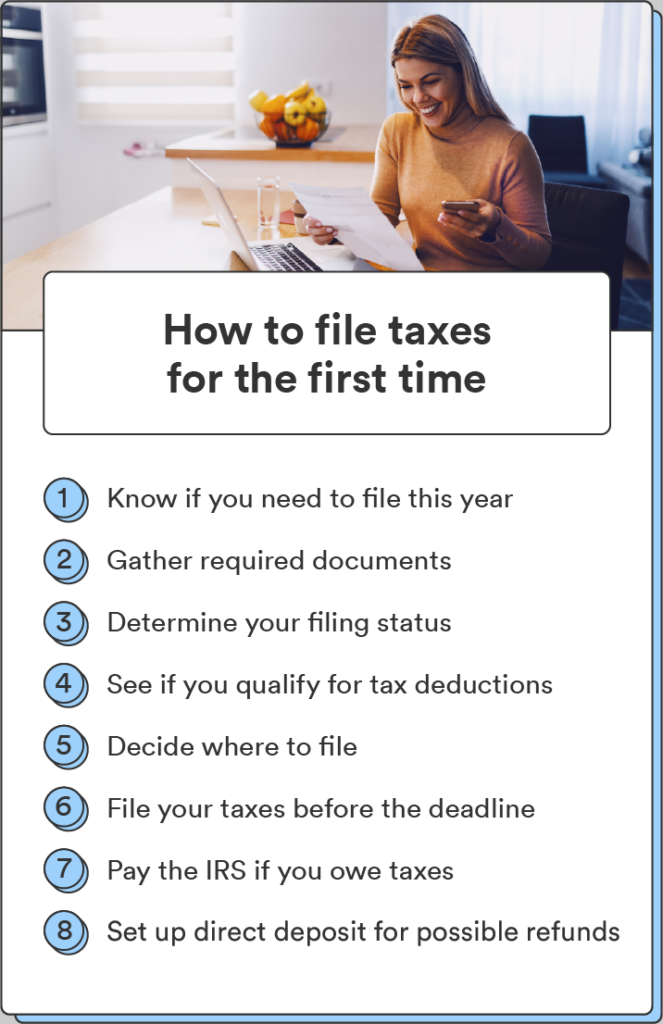 How to File Taxes for the First Time, StepbyStep Chime