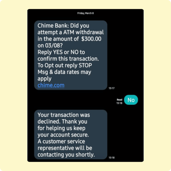 How to Avoid Chime Scams that Target Our Members Chime