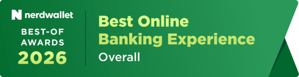 Chime was just named Best Online Banking Experience in NerdWallet’s 2026 Best-Of Awards
